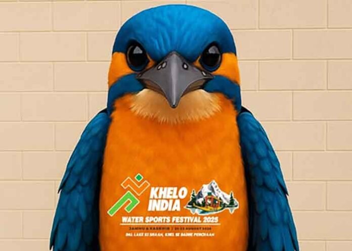 Mascot, logo of first-ever Khelo India Water Games Festival