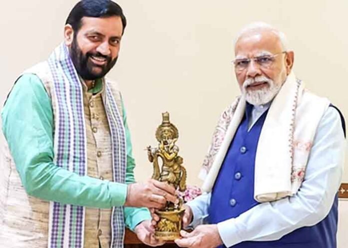 Nayab-Singh-Saini-with PM-Modi