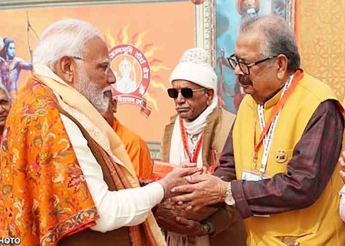 PM Modi mourns Vimalendra Mohan Pratap Mishra