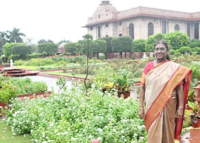 President Murmu on Amrit Udyan open