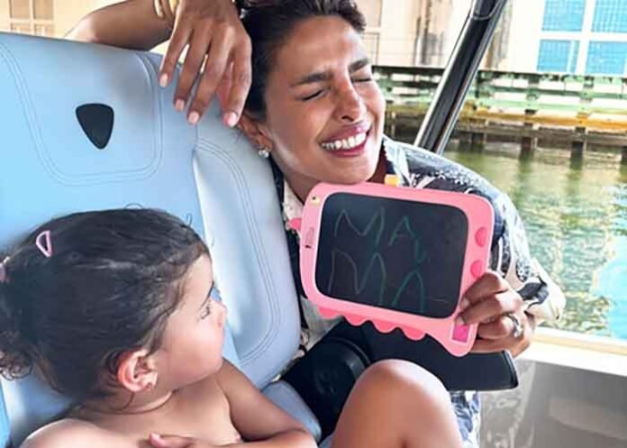 Priyanka Chopra shares glimpses of little Malti