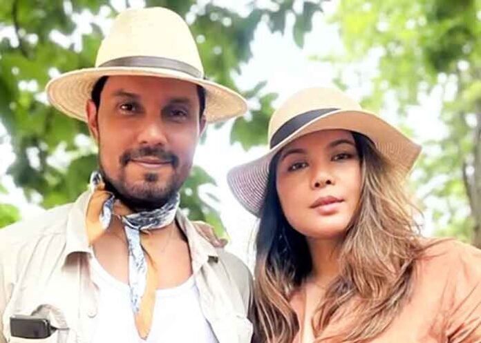 Randeep Hooda with wife Lin Laishram