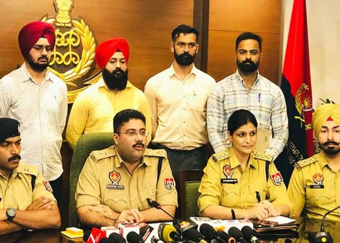 SAS Nagar Police Busts