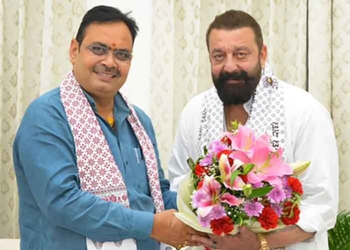 Sanjay Dutt meets CM Bhajan Lal Sharma