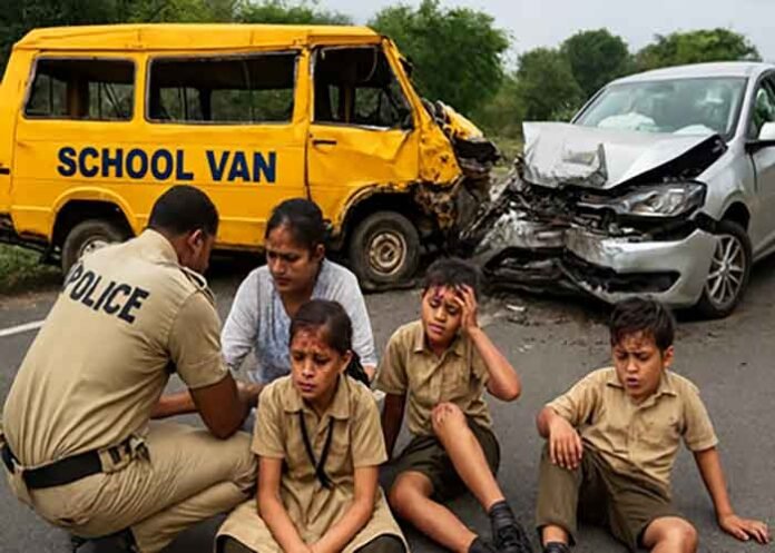 School Van Road Accident