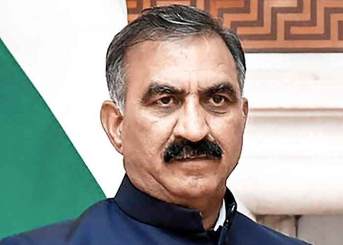 Sukhvinder Singh Sukhu Himachal CM 5