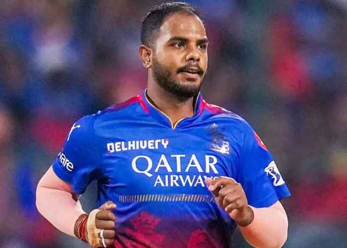 Yash Dayal RCB Cricketer