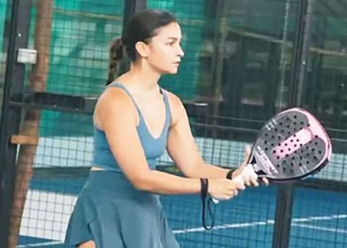 Alia Bhatt with new padel sport