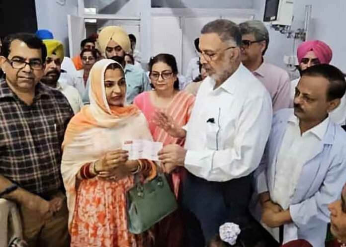 Balbir Singh ijn hospital