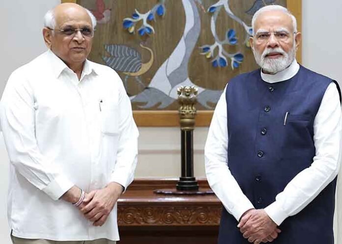 Bhupendra Patel meet PM Modi