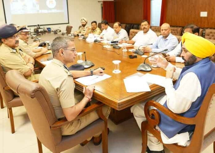CM Mann meeting with officials