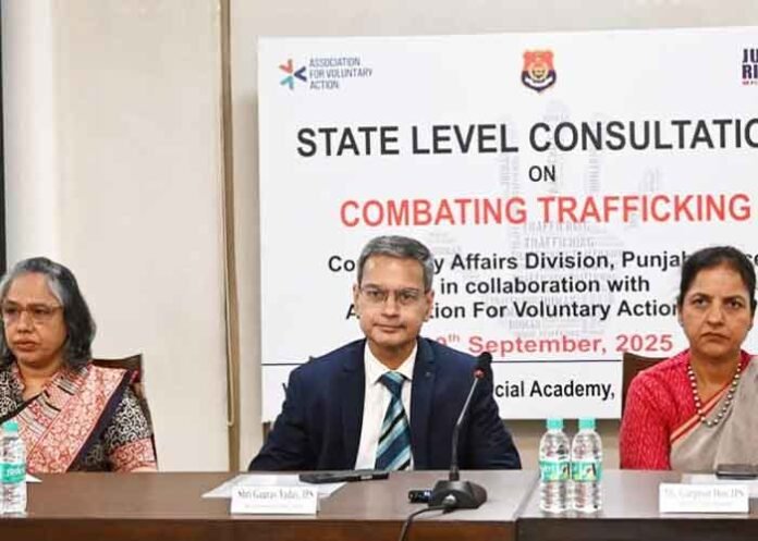 DGP Gaurav Yadav in meeting