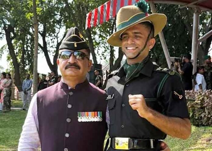 Deepit Sharma Commissioned as Lieutenant