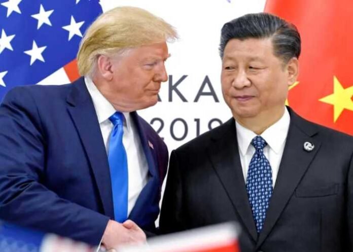 Donald Trump and Xi Jinping