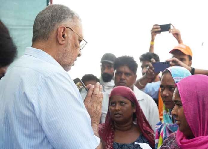 Dr. Balbir Singh reviews Ferozepur flood