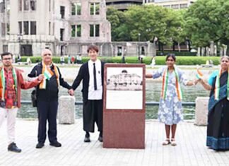 Indian diaspora in Japan pays tribute to Hiroshima victims