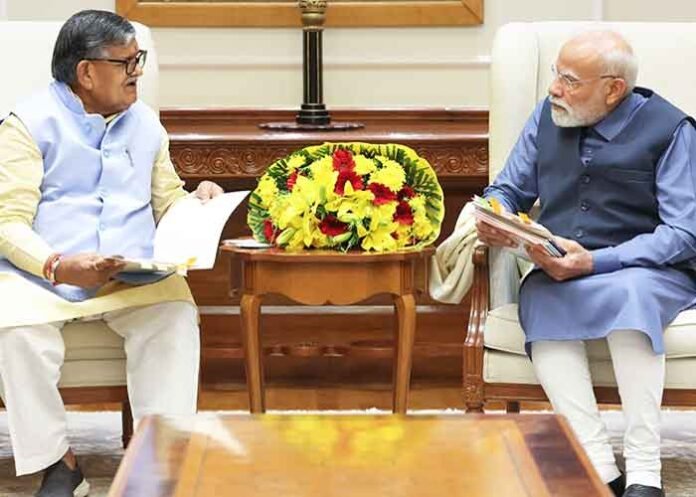 Kataria meet PM Modi