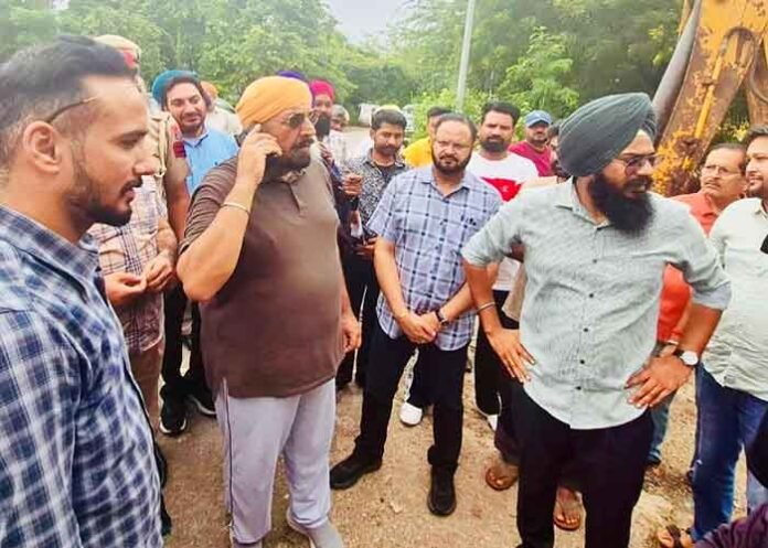 Kuljit Singh Randhawa Reviews Post-Rain Situation