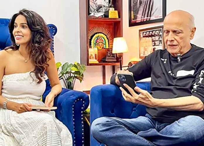Mallika Sherawat with Mahesh Bhatt
