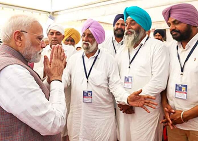 PM Modi on flood-hit Punjab