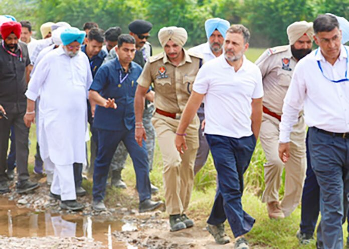 Rahul Gandhi on Punjab Floods