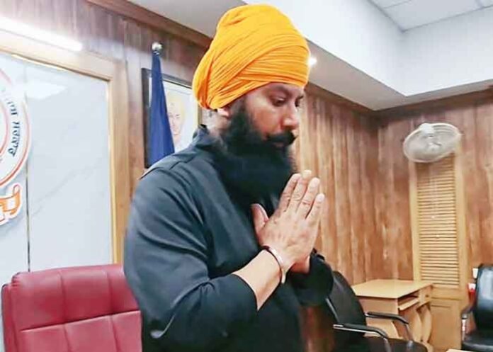 Ramneek Singh Randhawa Assumes Charge