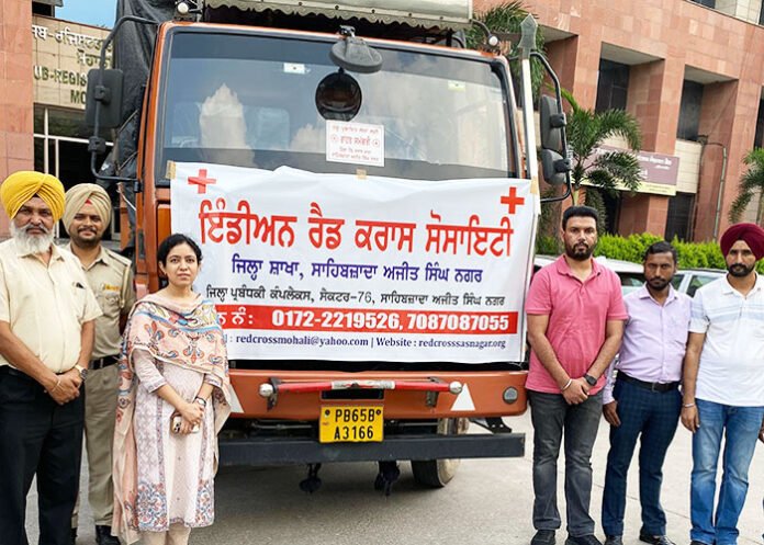 SAS Nagar Red Cross Society Dispatches