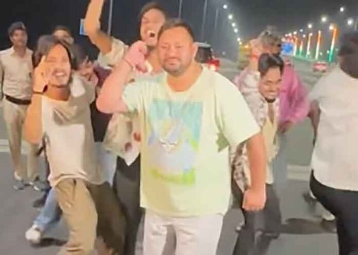 Tejashwi Yadav dance video