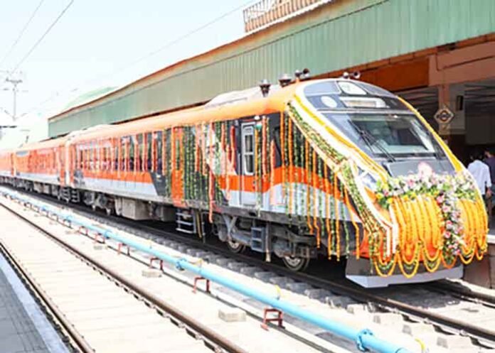 Vande Bharat train first run