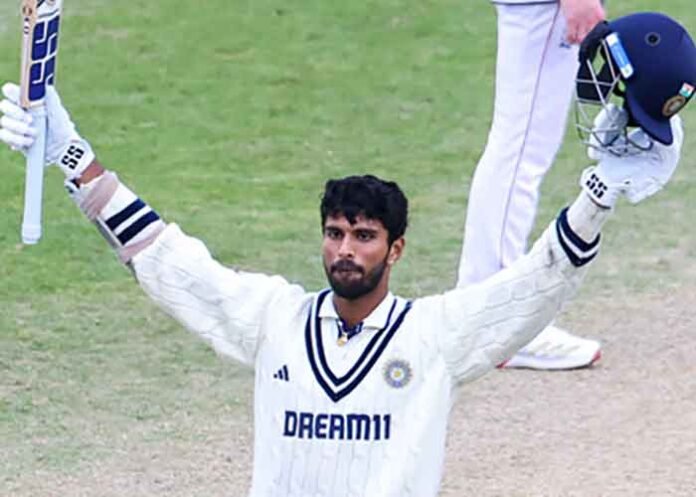 Washington Sundar Century