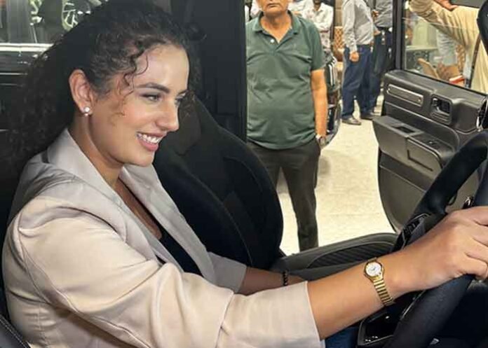 Arvinder Kaur Unveils New Thar