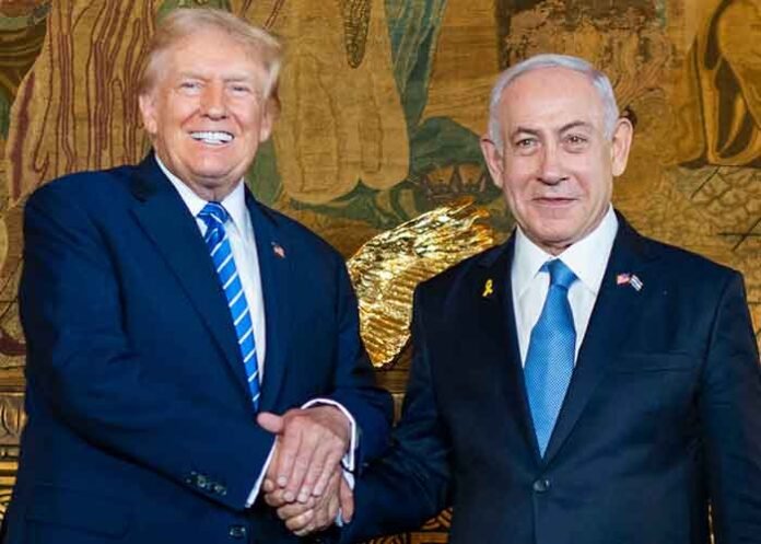 Benjamin Netanyahu meet Donald Trump