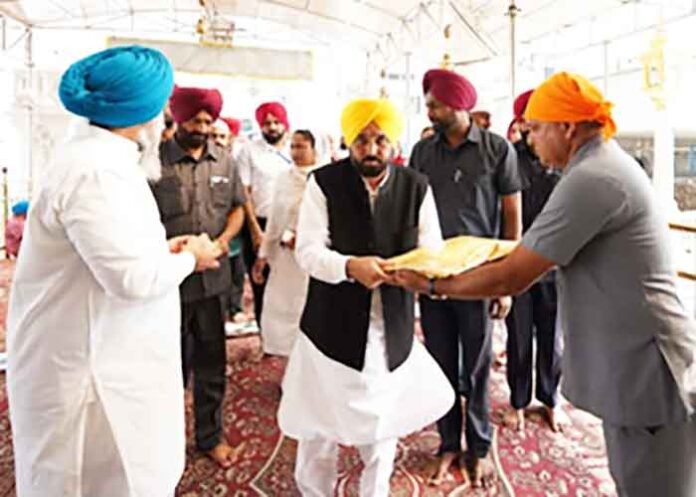 CM Mann Month-long events dedicated to Guru Teg Bahadur