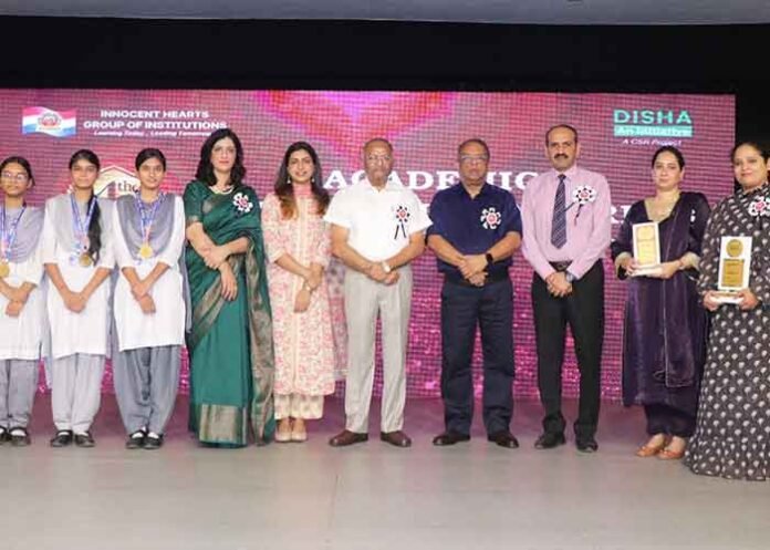 Innocent Hearts Group of Institutions Honored Students