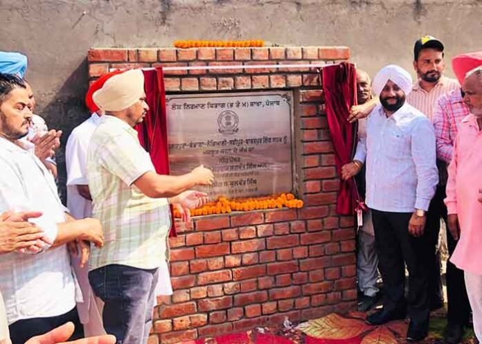 MLA Kulwant Singh inaugurates new road projects