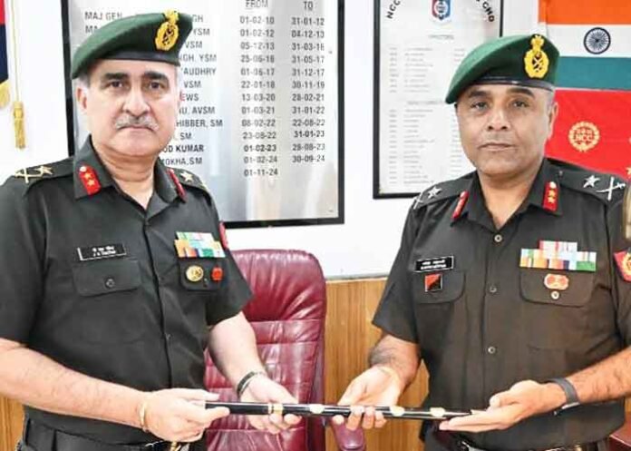 Major General Jagdeep Singh Cheema Hands Over Charge to Bharat Mehtani