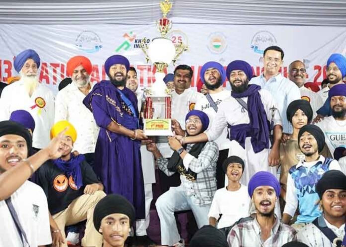 Punjab wins 13th National Gatka Championship