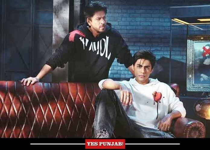 Shah Rukh Khan with son Aryan Khan