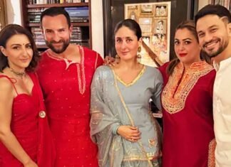 Soha Says Saif Ali Khan Has a Rare Gift for Making ‘Heavy Moments Feel Lighter’ Soha Ali Khan with Saif, Kareena & Karisma