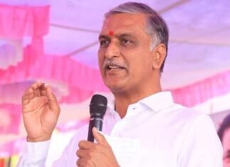 BRS Leader Harish Rao Detained During Govt Employees’ Protest in Hanumakonda T Harish Rao BRS Leader
