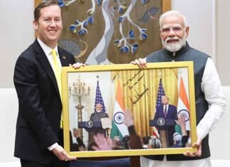 US Ambassador-designate Sergio Gor meets PM Modi