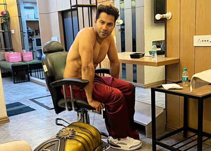 Varun Dhawan shares BTS pictures