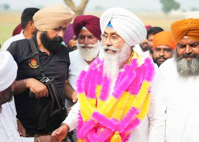 support to AAP candidate Harmeet Sandhu