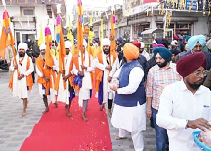 350th martyrdom anniversary of Guru Tegh Bahadur Ji Nagar Kirtan