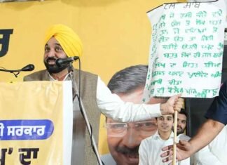 CM Mann Launches Sharp Attack on Akali Dal, Congress Leaders During Rallies in Tarn Taran Constituency CM Mann Slams Congress