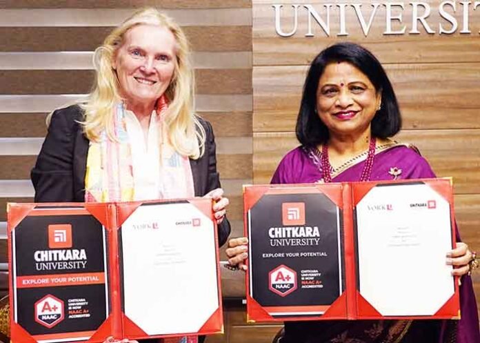 Chitkara University and York University Partner to Launch