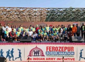 ‘Golden Arrow Division runs for unity’: Ferozepur Border Marathon 2025 honours martyrs, fight drug menace