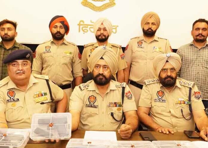 Ferozepur Police busted cross-border weapon