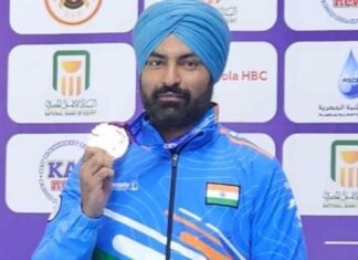 ISSF World C’ship: Gurpreet Singh wins silver in 25m Centre fire pistol, India finish third