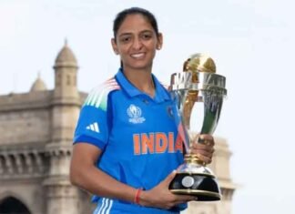KBC: Harmanpreet Kaur reveals how father predicted her ‘cricket’ future immediately after birth, surprises Amitabh Bachchan Harmanpreet Kaur with WC Trophy